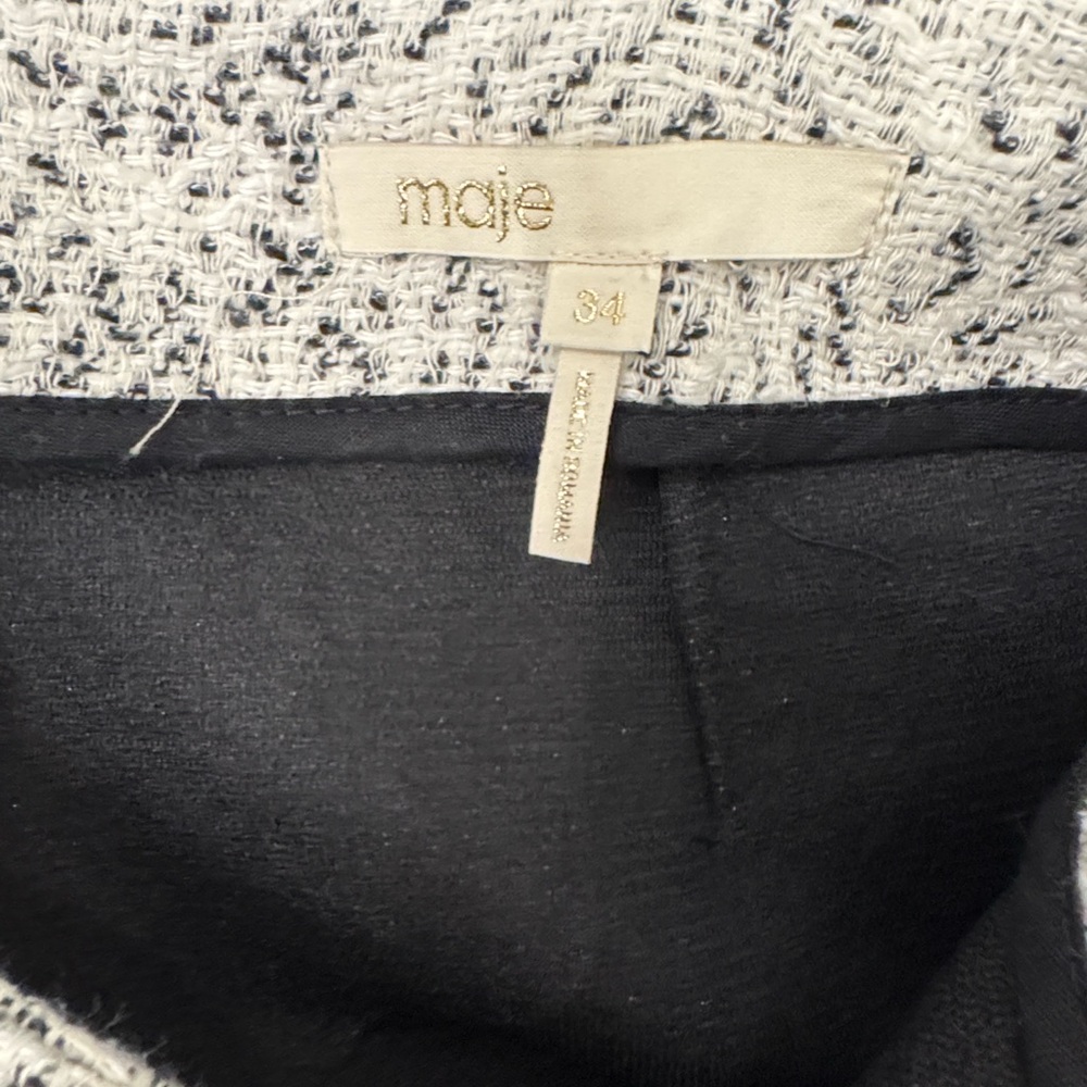 Maje Ruffle Mini Skirt - Picture 6 of 7